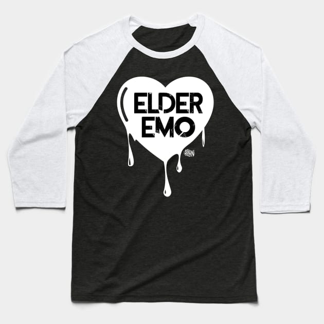 Elder EMO Baseball T-Shirt by slgn